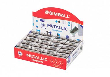 SACAPUNTA SIMBALL METALLIC X 40U. (0213330001)