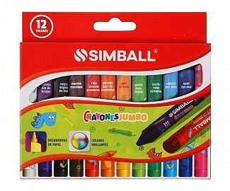 CRAYONES SIMBALL X12 JUMBO (0217089912)