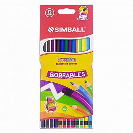 LAPIZ COLOR SIMBALL INNOVATION X12U. LARGOS BORRABLES (0215060001)