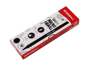 MICROFIBRA SIMBALL MICRO 0.4MM SKETCH NEGRO C/U. (0210030210)