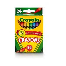 CRAYONES CRAYOLA X24 CERA ESTANDAR (0000523024)