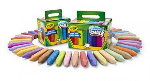 TIZA CRAYOLA LAVABLE COLOR X24 (512024)