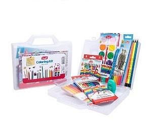 KIT TRABI COLORING VALIJA X 58 PIEZAS (TR25353)