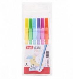 MARCADOR TRABI JUNIOR PASTEL X6U. (9501)