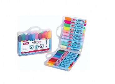 MARCADOR TRABI 420 AL AGUA VALIJA X 20U. V/COLORES (TR1621)