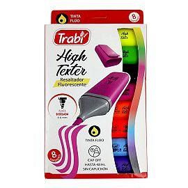 RESALTADOR TRABI HIGH TEXTER V/COLORES X8U. (TR35775)