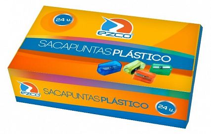 SACAPUNTA PLASTICO EZCO X24.