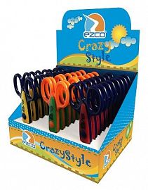 TIJERA EZCO 14 CM CRAZY STYLE C/U