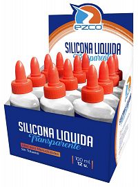 ADHESIVO EZCO SILICONA LIQUIDA X 100 ML C/U.