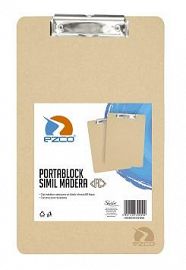 PORTA BLOCK EZCO OFICIO DE MADERA (305250-FC)