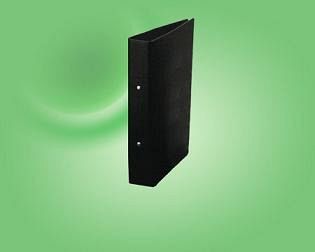 CARPETA FIBRACAP FIBRA NEGRA A4 2X40  (100810)