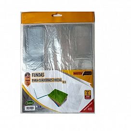 FUNDA LAMA P/CUADERNO N°3 X 3U. PVC (4126X3)