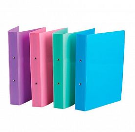 CARPETA LAMA 2 X 40 A4 PVC PASTEL (ZD2X40P4)