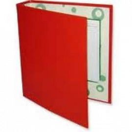 CARPETA AVIOS A4 2X20 PVC NEGRO/ROJO/VERDE (0293)