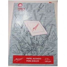 PAPEL PARA DIBUJO ROMANI 50X35 X100U.