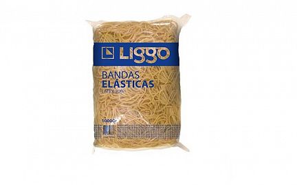 BANDA ELASTICA LIGGO/EZCO X 1000G BOLSA (145-0140)