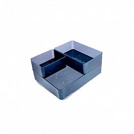 ORGANIZADOR DE ESCRITORIO O-LIFE 3 BLOCKS ADAPTABLES V/COLORES (480-B11) B-11