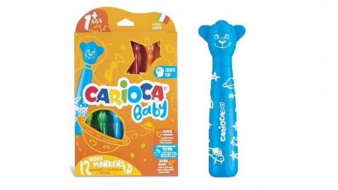 MARCADOR CARIOCA BABY OSITOS X 12U. (42816)