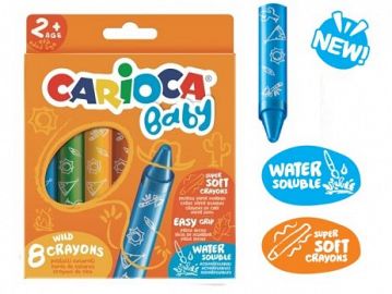 CRAYONES CARIOCA BABY WILD X 6U. (42892)