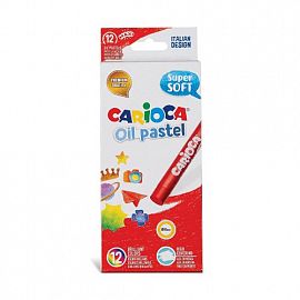 CRAYONES CARIOCA PASTELES AL OLEO X 12U. (43277)