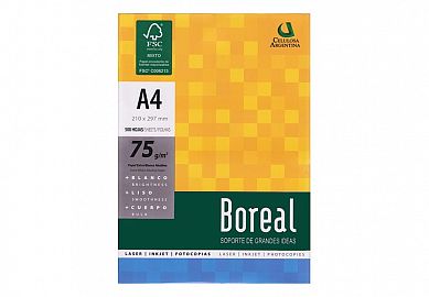 RESMA BOREAL A4 75GRS