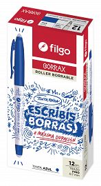 BOLIGRAFO FILGO BORRAXION T/BORRABLE 0.7MM X12U C/U (BRX7-C12)