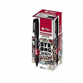 MARCADOR FILGO 041 PERMANENT MARKER PUNTA EXTRA FINA (PM041-C12)