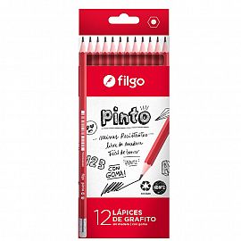 LAPIZ GRAFITO FILGO HB C/GOMA X12 (PN101G-C12-HB)