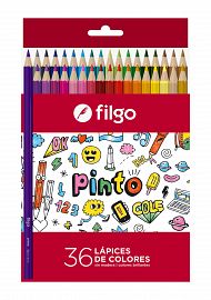 LAPIZ COLOR FILGO X 36U. LARGOS (PN201-E36-SUR)