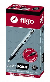 LAPICERA ROLLER FILGO SUPER POINT 0.05MM C/U V/COLORES (ST5-C12)