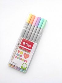 MICROFIBRA FILGO LINER 038 0.4MM X 6U. PASTEL (L38-E6-PAS)
