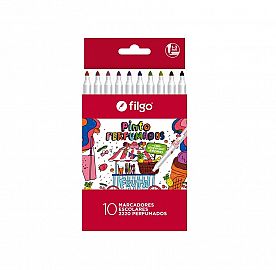 MARCADOR FILGO PINTO ESTUCHE X10U. PERFUMADOS  (CM2220-E10-PERF)