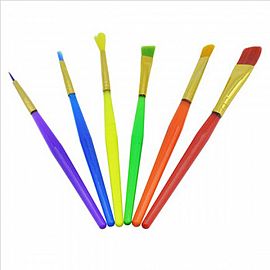 SET DE PINCELES MATISSE PELO SINTETICO ECONOMICO REDONDO  X6U. (1276)