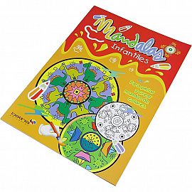 LIBRO PARA PINTAR MANDALAS INFANTILES EDITORIAL BETINA (2176)