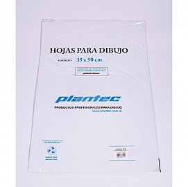 PAPEL PLANTEC P/DIBUJO 35 X 50 10HJS (15532)