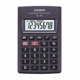 CALCULADORA CASIO HL-4A DE BOLSILLO (TODO MUSICA)