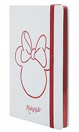 CUADERNO MOOVING NOTES MINNIE MOUSE A5 X 80 HJS RAYADO (1246131)