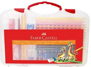 KIT ESCOLAR FABER CASTELL X 33 PIEZAS (370334)