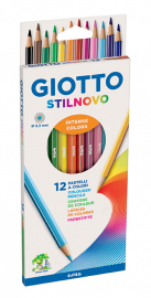 LAPIZ COLOR GIOTTO STILNOVO X12U. LARGOS (257600SA)
