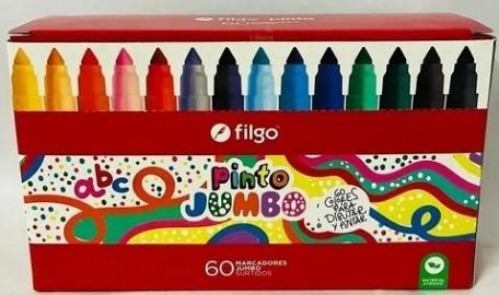 MARCADORES FILGO JUMBO PINTO X60 SURTIDO (CMJ-E60-SUR)