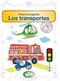 LIBRO SPLASH KIDS COLOREAR LOS TRANSPORTES (6059)