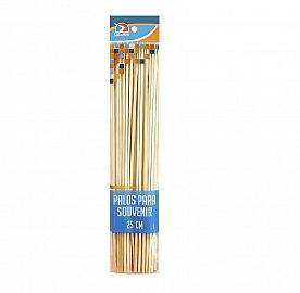 PALITO BROCHETTE EZCO 25CM X50U.