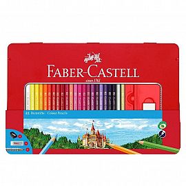 LAPIZ COLOR FABER CASTELL ECOLAPIZ HEXAGONALES LATA X48U. (115888)