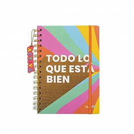 CUADERNO TALBOT ESPIRAL 15X21 80H ACTIVA (5426)