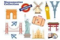 STICKER TALBOT SOBRE MONUMENTOS X26U (5467)