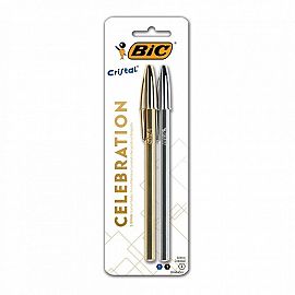 BIC CRISTAL CELEBRATION 1.0MM X2U. (929806)