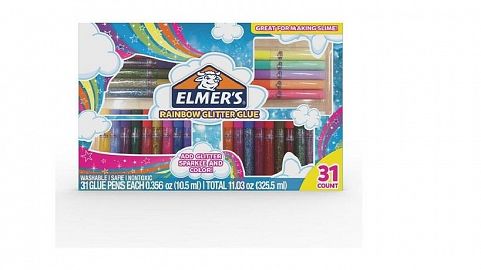 KIT ELMERS RAINBOW GLITTER X31 PIEZAS (2023371)