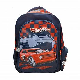 MOCHILA WABRO HOT WHEELS RED CAR 17