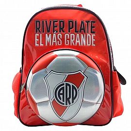 MOCHILA CRESKO RIVER PLATE C/PELOTA 16