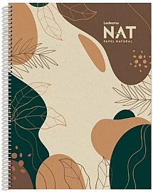 CUADERNO LEDESMA NAT 21X27 80H. T/SEMIRIGIDA C/ESP LISO (106171)